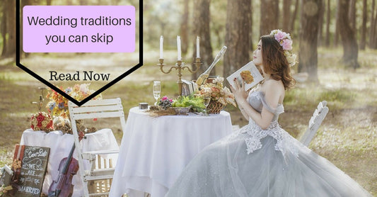Wedding traditions you can skip